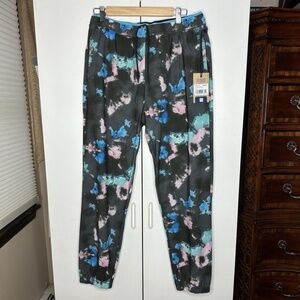 Chubbies The Paint Parties Ultimate Sport Jogger Pants Black Size Large NEW